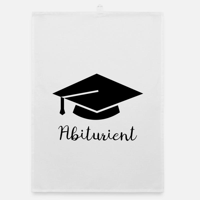 High-school graduate Organic dish towel
