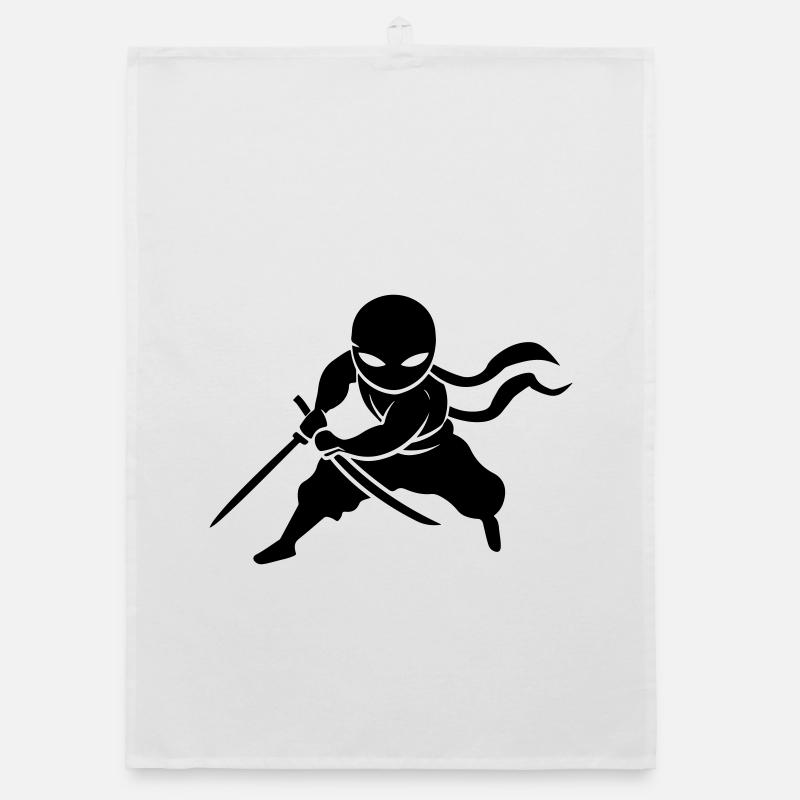 Ninja Samurai Organic dish towel