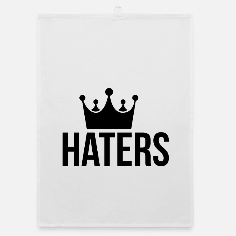 Haters Hater og rap Organic dish towel