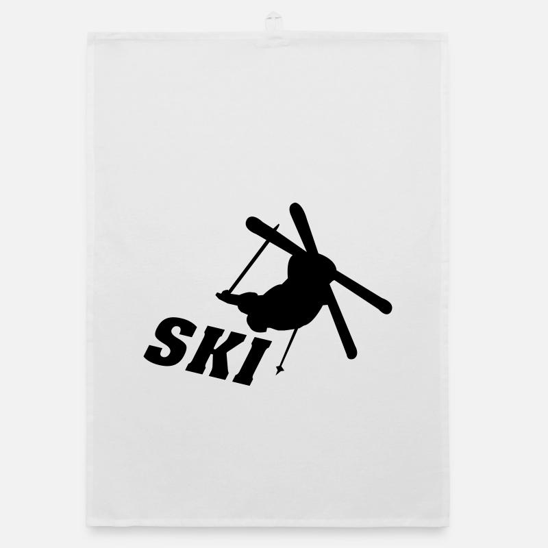 Skisprung Organic Geschirrtuch