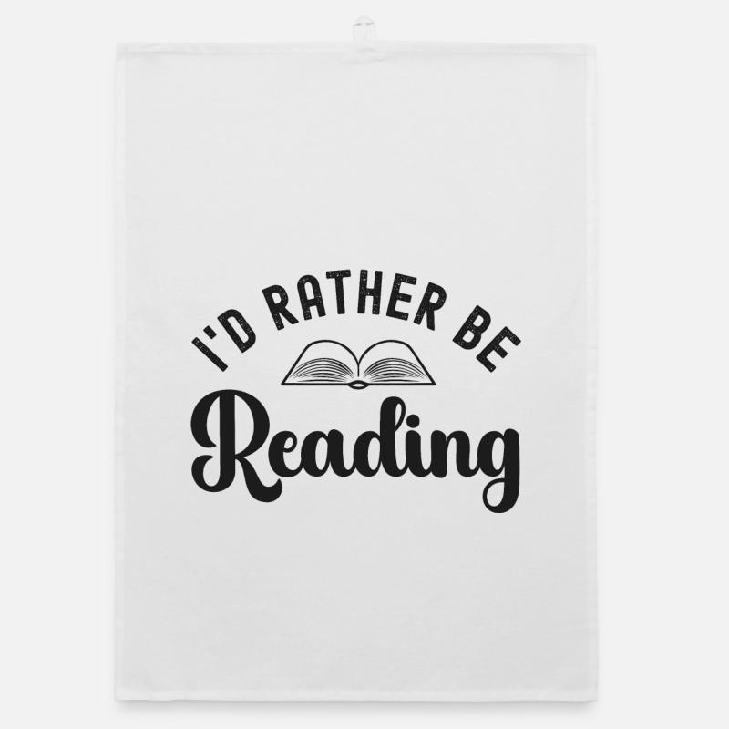 Reading Bookworm Bookworm Organic dish towel