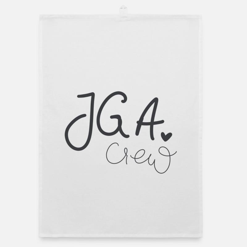 JGA Crew: Bachelor Party Tee Organic dish towel