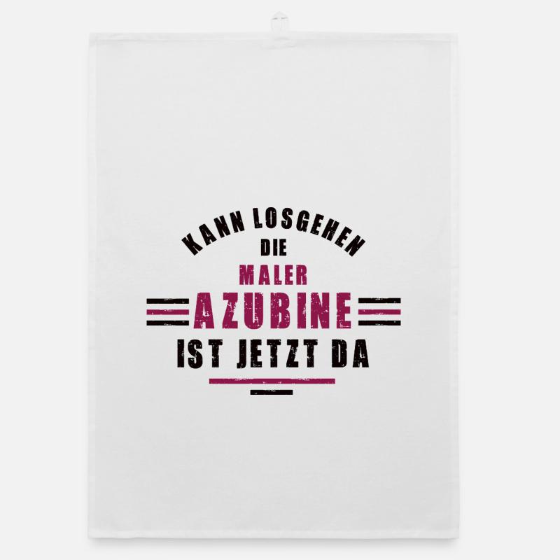 Trainee painter apprenticeship training painter Organic dish towel