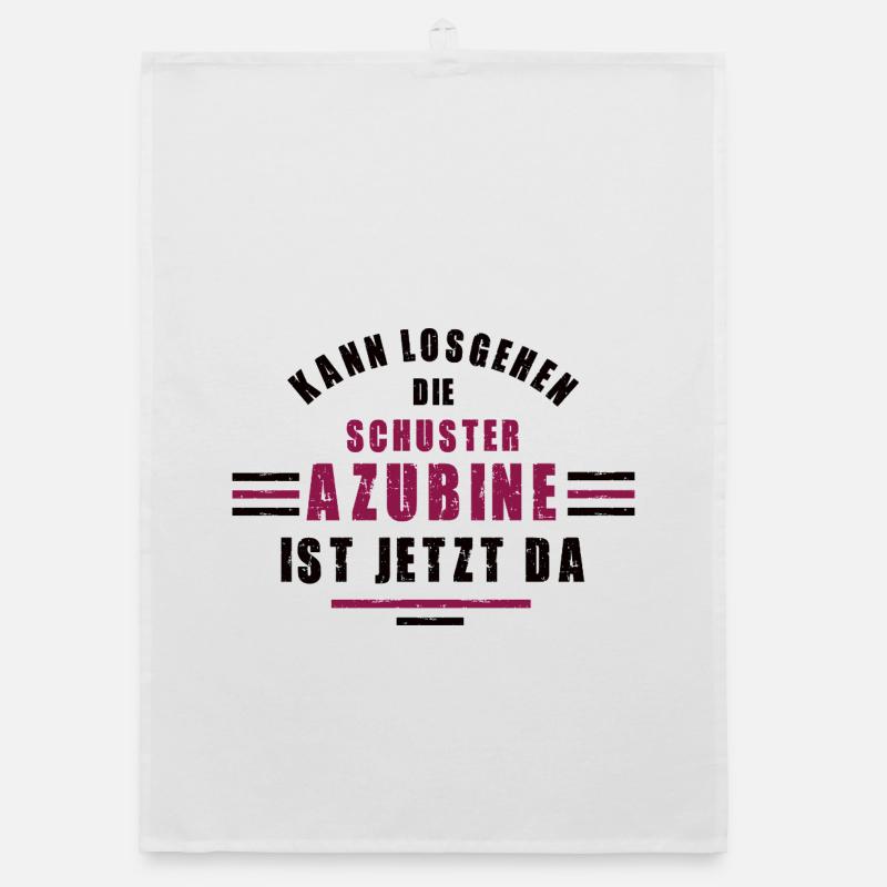 Trainee Shoemaker Apprenticeship Training Shoemaker Organic dish towel