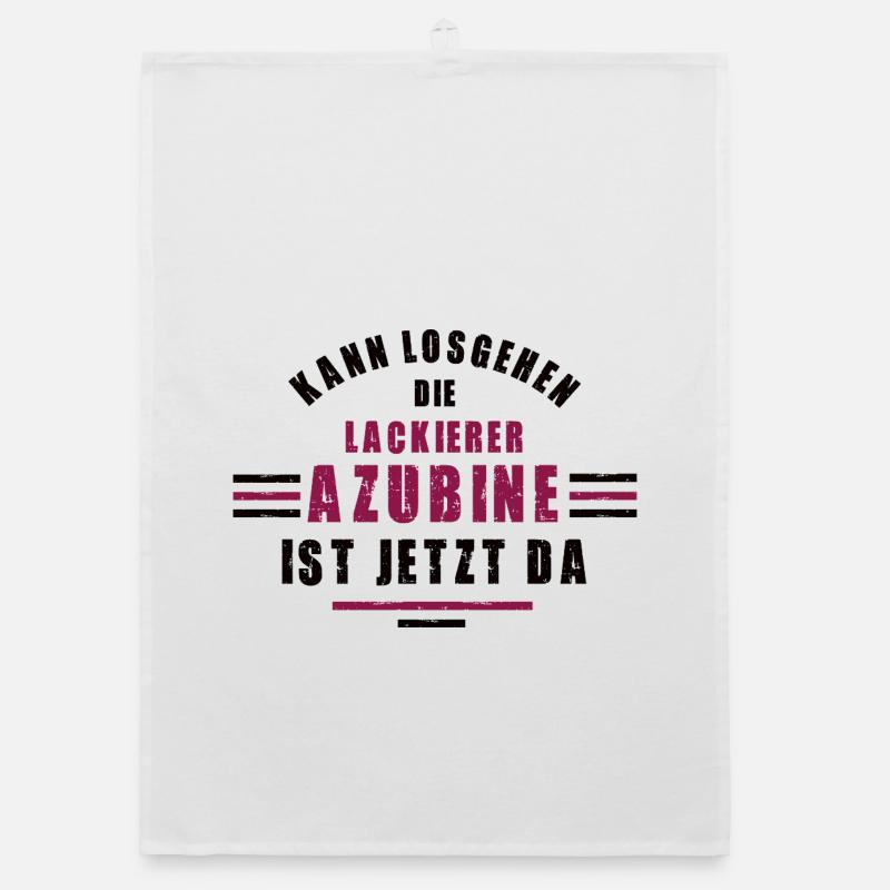 Trainee Painter Apprenticeship Training Painter Organic dish towel