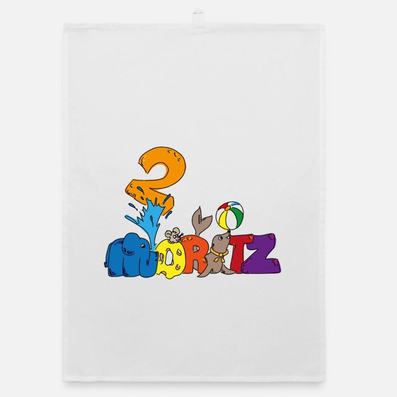 Moritz feiert 2. Geburtstag  Organic Geschirrtuch