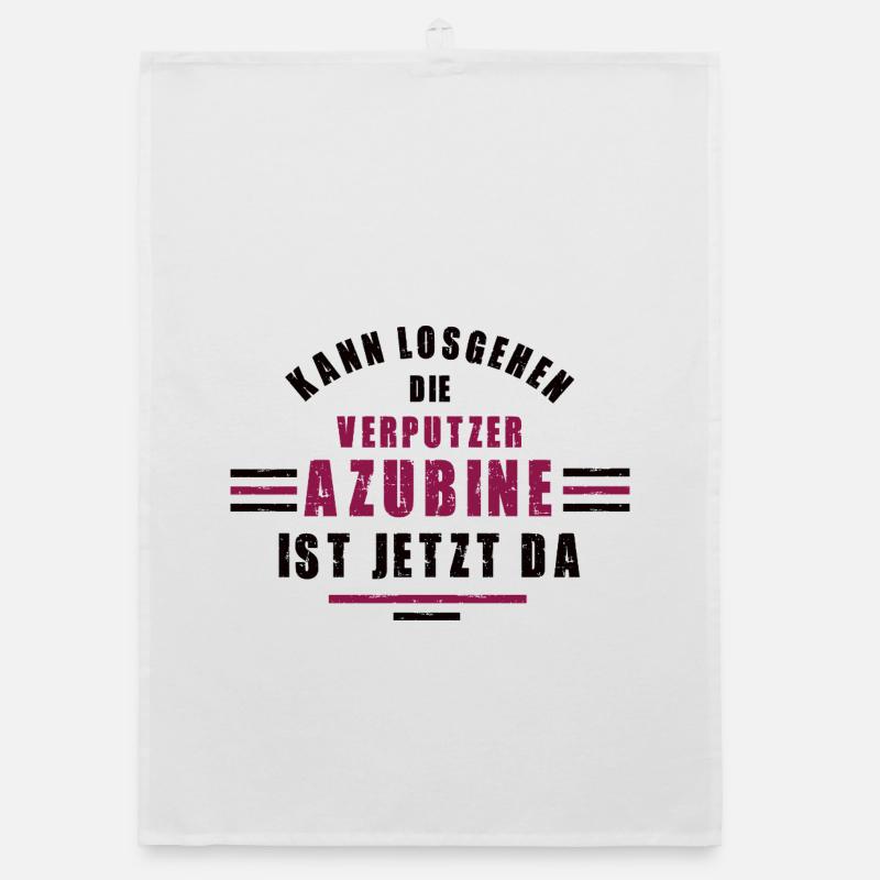 Trainee plasterer apprenticeship training plasterer Organic dish towel