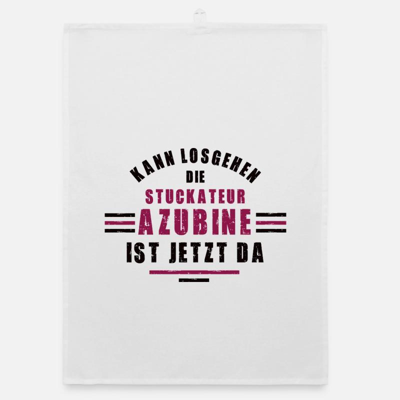 Trainee plasterer apprenticeship training plasterer Organic dish towel