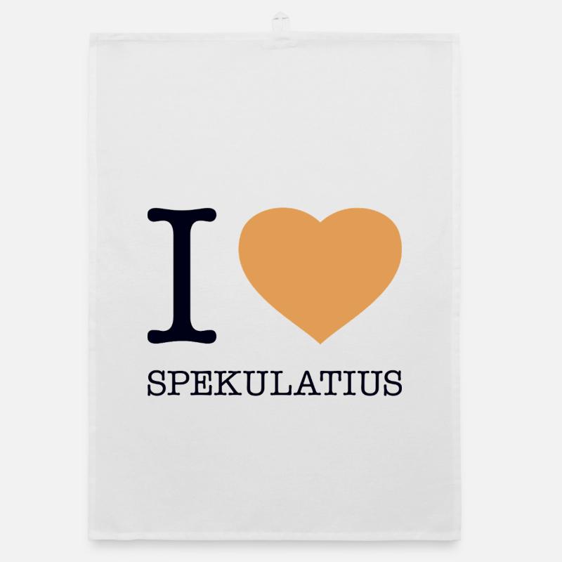 I love speculoos Organic dish towel