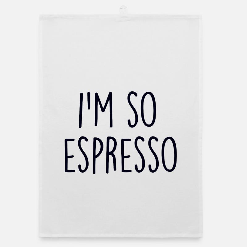 Espresso Coffee Kaffee Organic dish towel