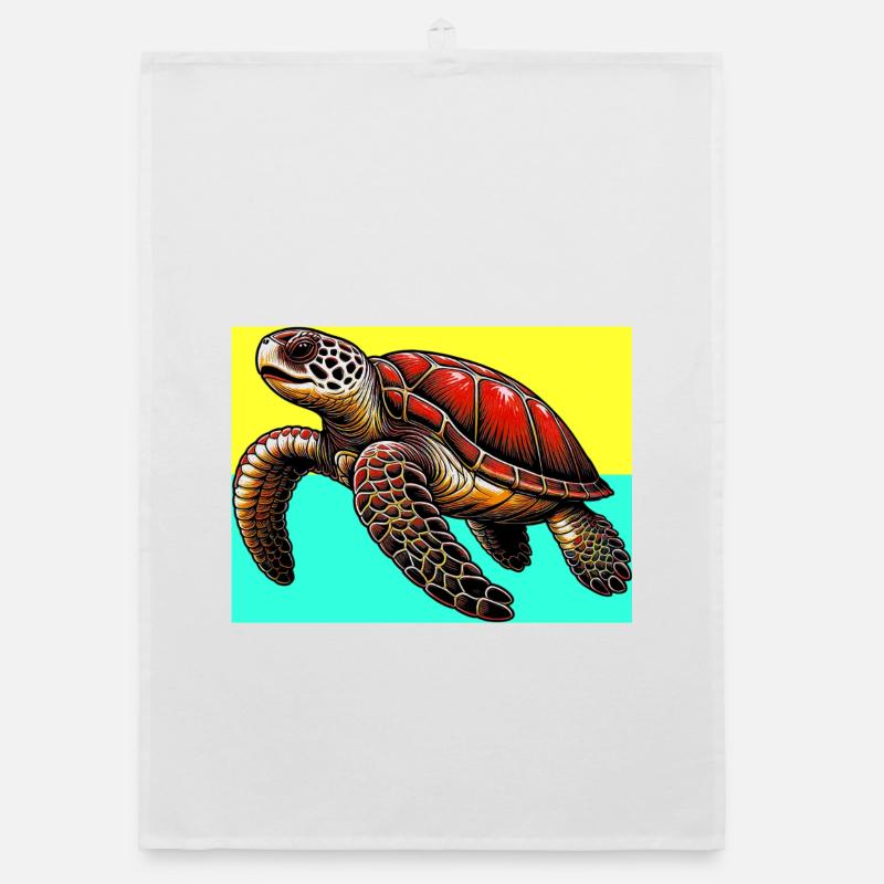 turtle Organic dish towel