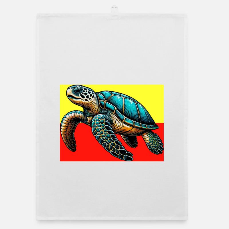 turtle Organic dish towel