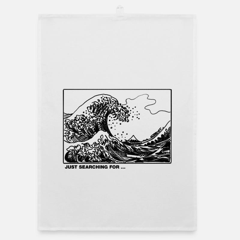 Searching for ... THE WAVE? Organic dish towel