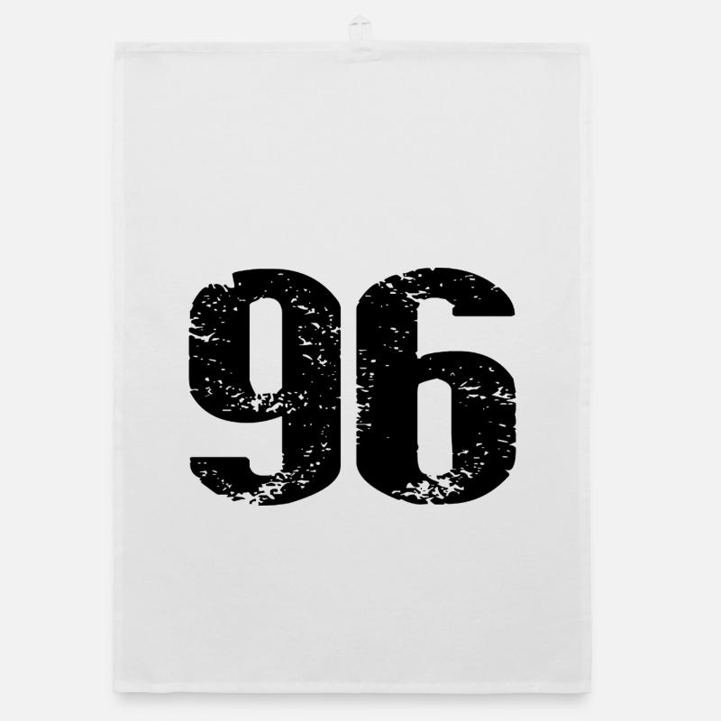 96 Number Leotard Organic dish towel