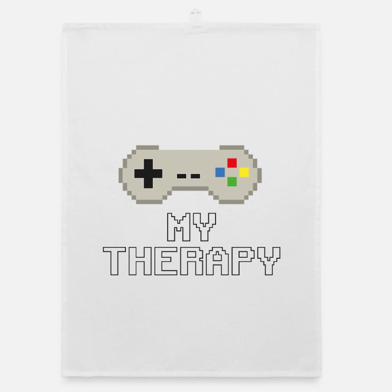 My Therapy – Pixel Power Organic dish towel
