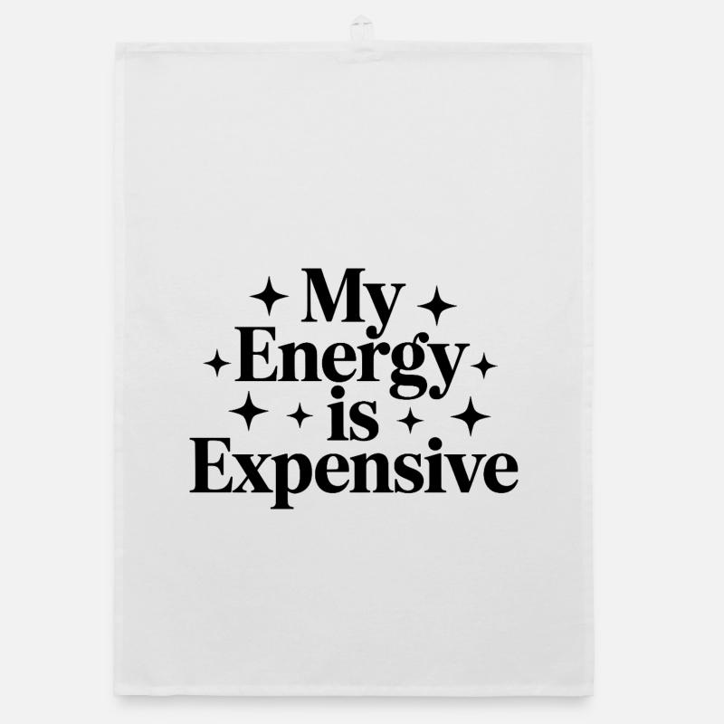 Mon énergie est chère Torchon bio