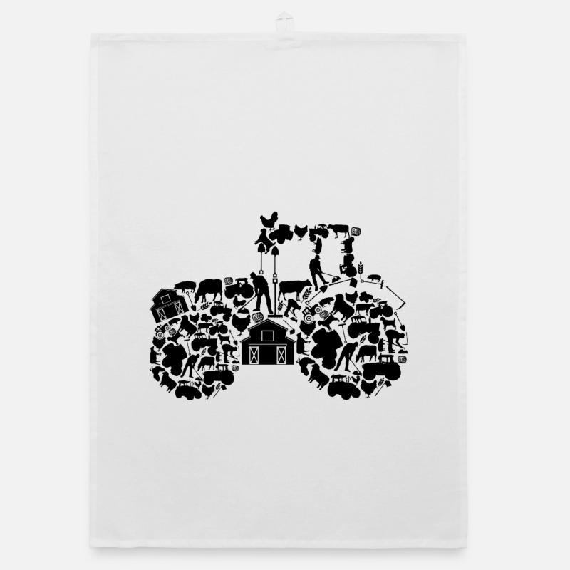 Traktor Organic Geschirrtuch