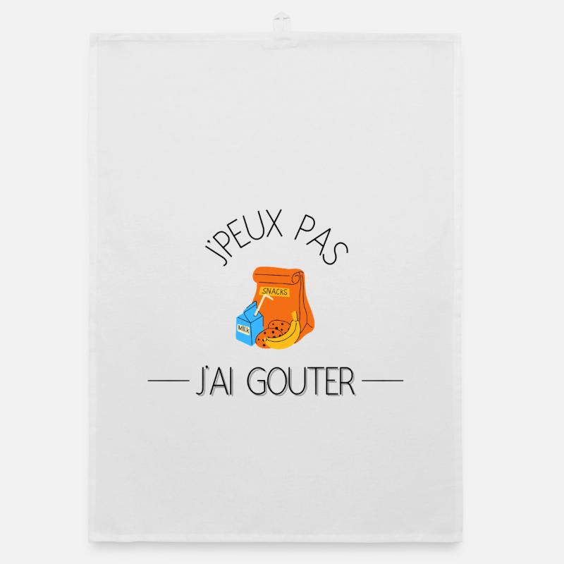 J'peux pas j'ai goûter. Torchon bio
