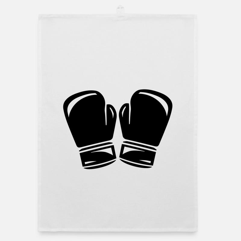 boxing Organic dish towel