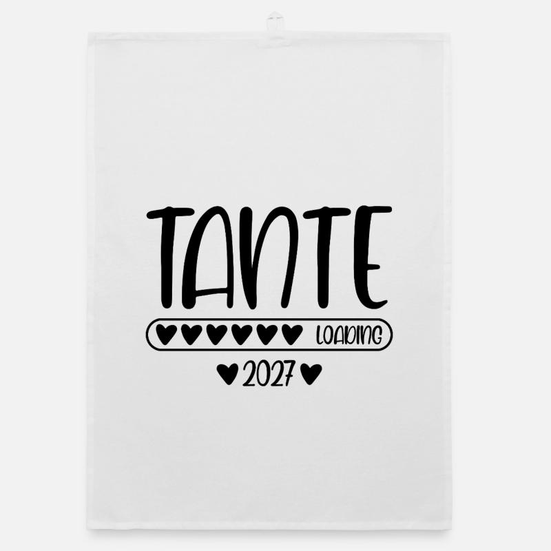 Aunt 2027 loading Organic dish towel