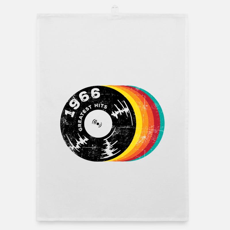 Greatest Hits 1966 Organic dish towel