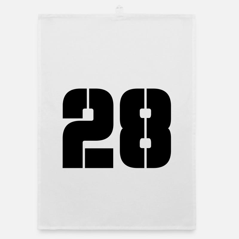 28 Organic dish towel