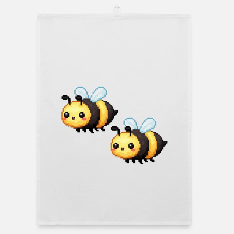 Pixel Bees Duo Torchon bio