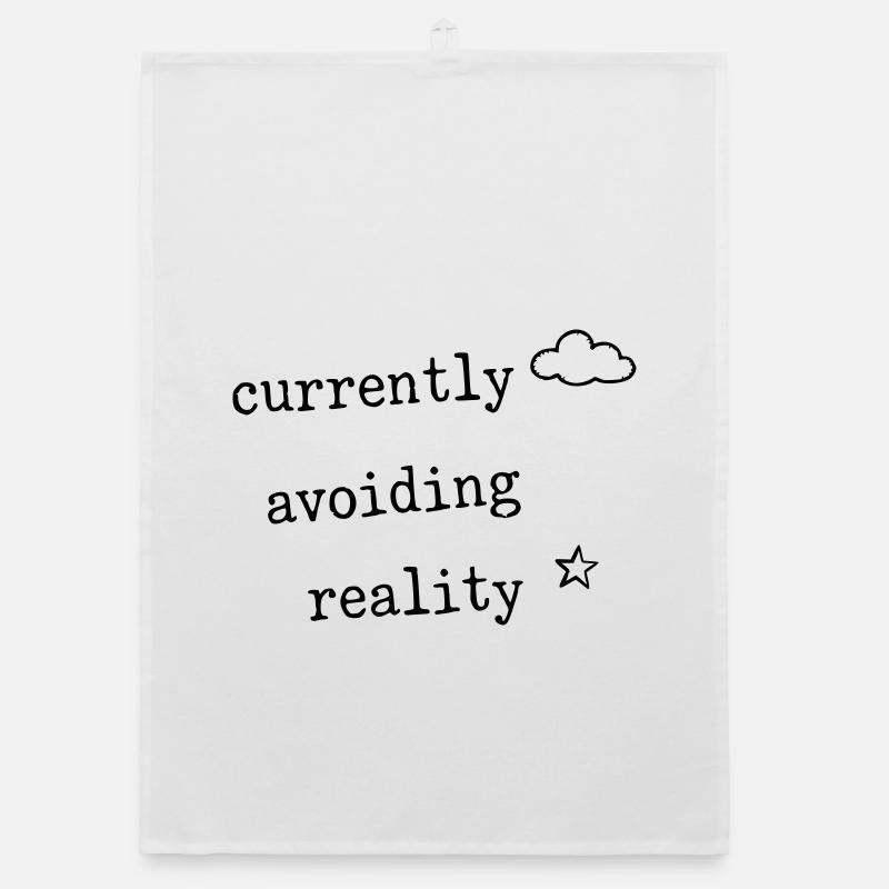 En ce moment, Missing Reality Funny Shirt Torchon bio
