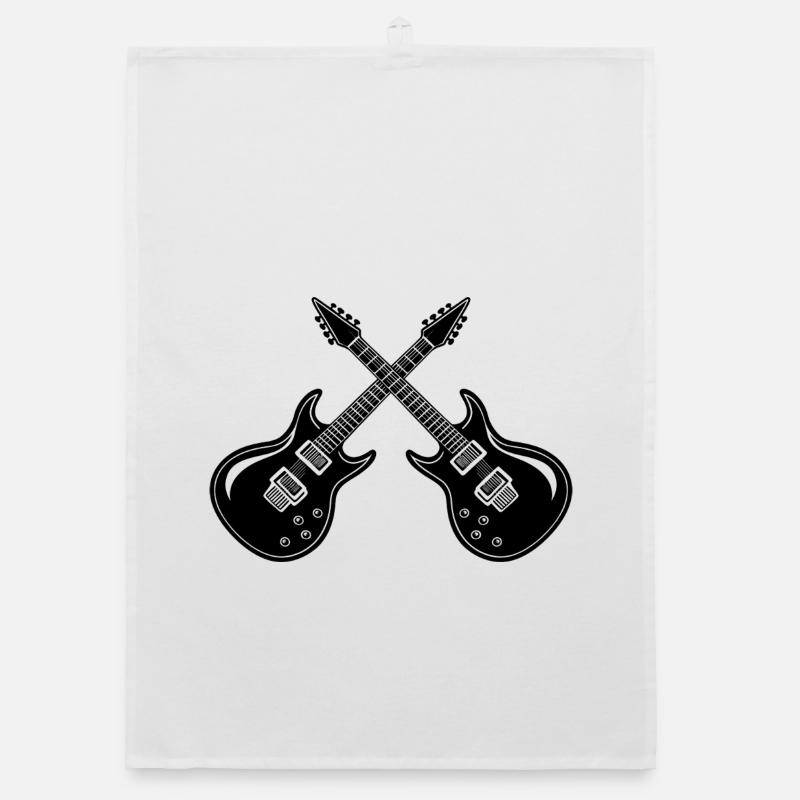 E-Gitarre Organic Geschirrtuch