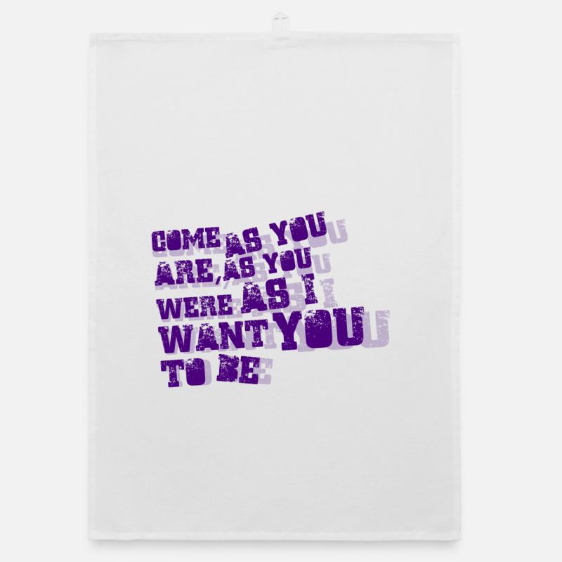 Nirvana - Venez comme vous êtes Torchon bio