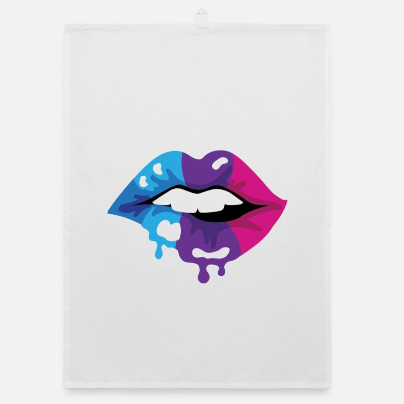 Lèvres colorées Torchon bio