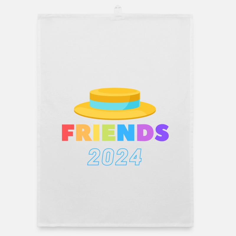 Strohhutfest Organic Geschirrtuch