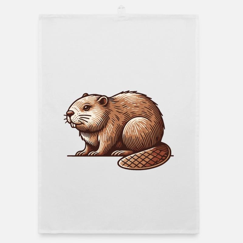 Beaver Organic dish towel