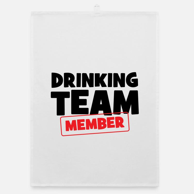 Drinking Team Member / Alcohol Organic dish towel