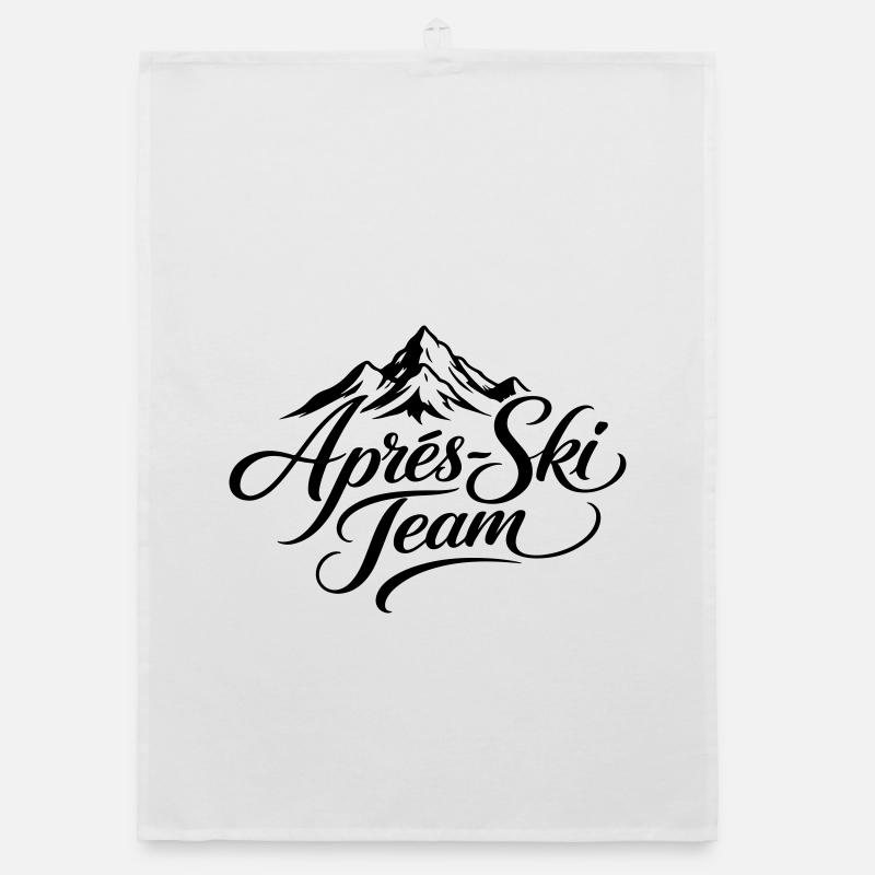 Apres Ski Team Berge Organic Geschirrtuch