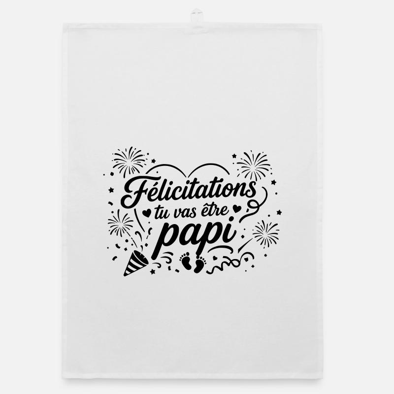 Félicitations tu vas être papi Torchon bio