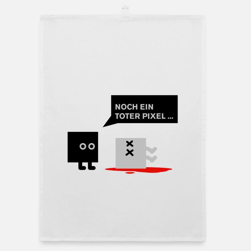 dead pixel_german Organic Geschirrtuch