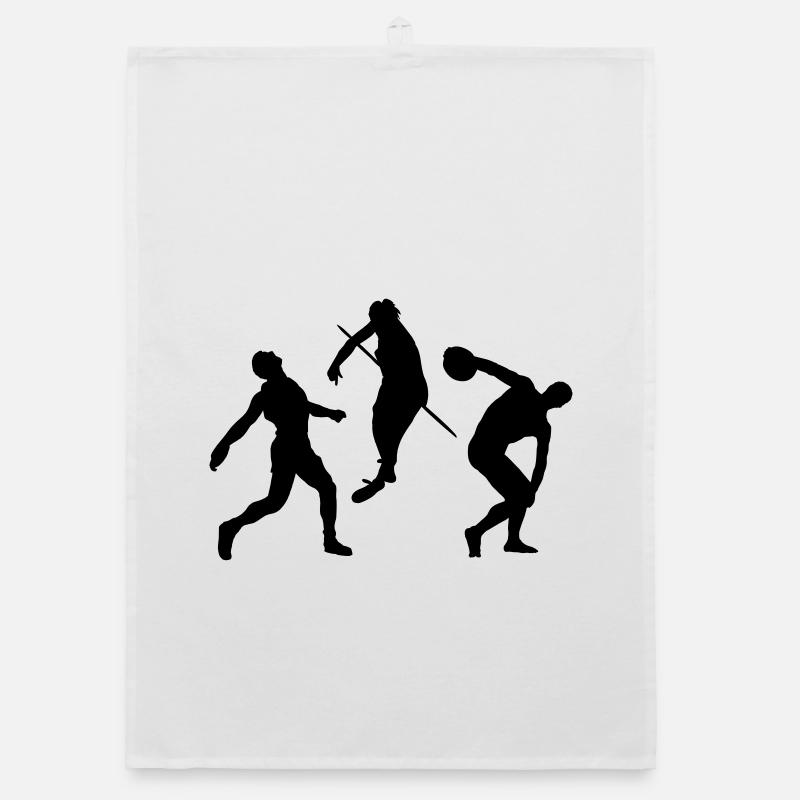 Leichtathletik Organic Geschirrtuch