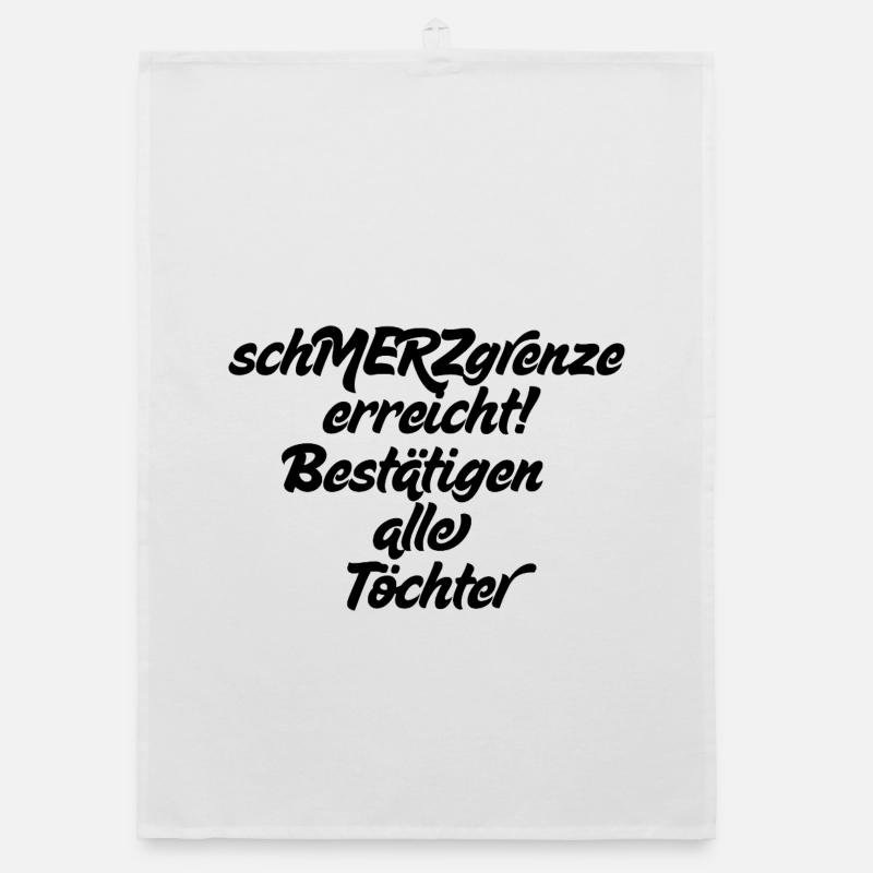 Pain threshold reached, all daughters confirm Organic dish towel