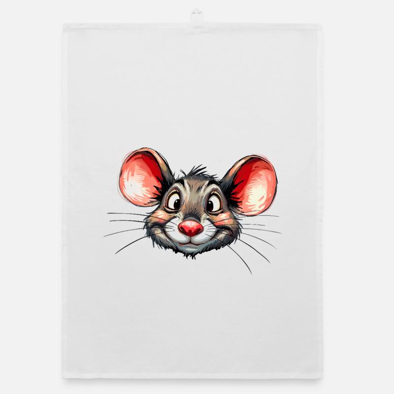 Maus Organic Geschirrtuch
