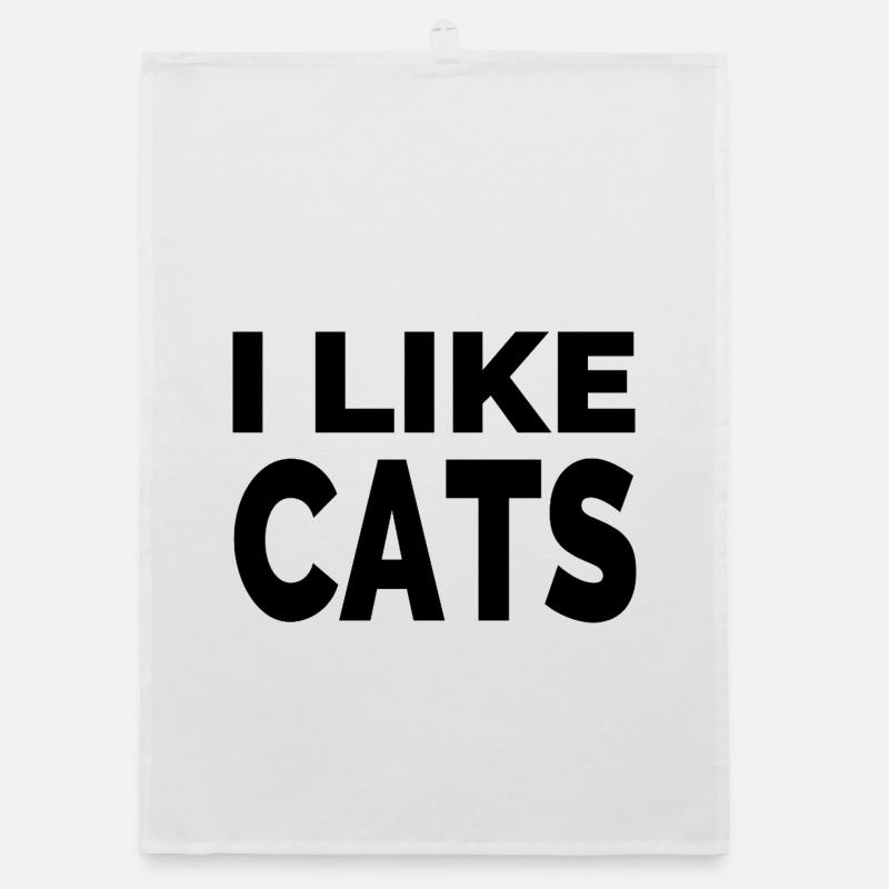 feline Organic dish towel