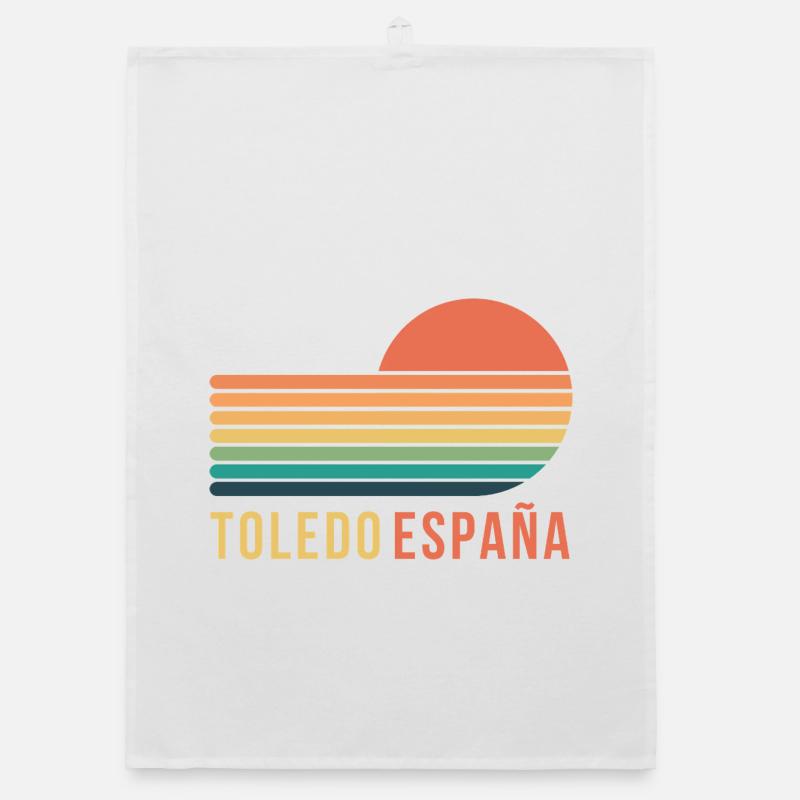 Toledo, Spanien Organic Geschirrtuch