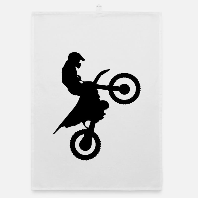 Jump Schwarz Organic Geschirrtuch