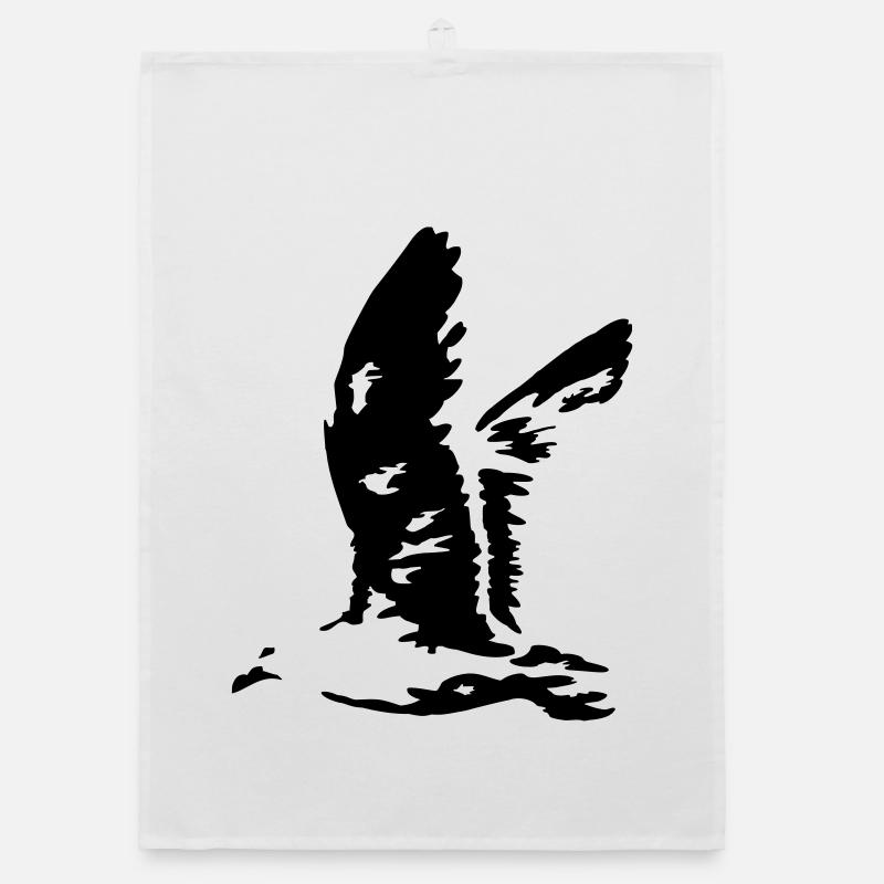 fliegende moewe urlaub Organic Geschirrtuch