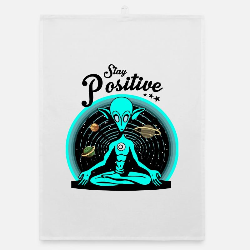 Restez positif Torchon bio