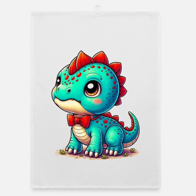 Dinosaure Torchon bio