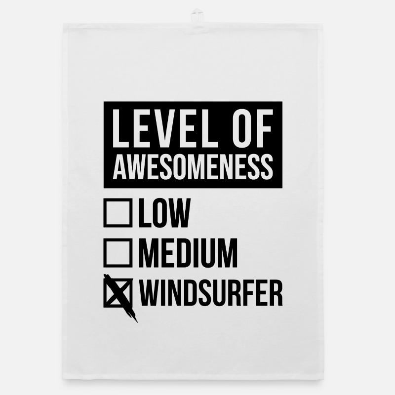 Windsurfing Organic dish towel