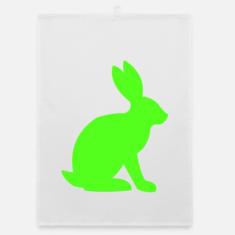 Lapin Silhouette Lapin Torchon bio