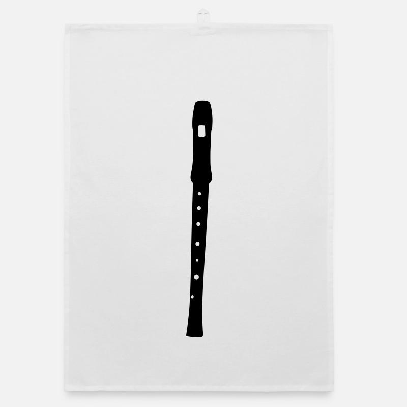 Blockflöte Organic Geschirrtuch