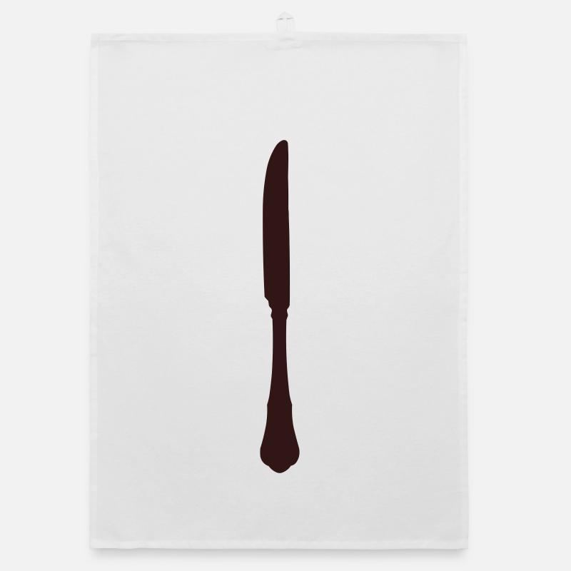 Messer Besteck Organic Geschirrtuch